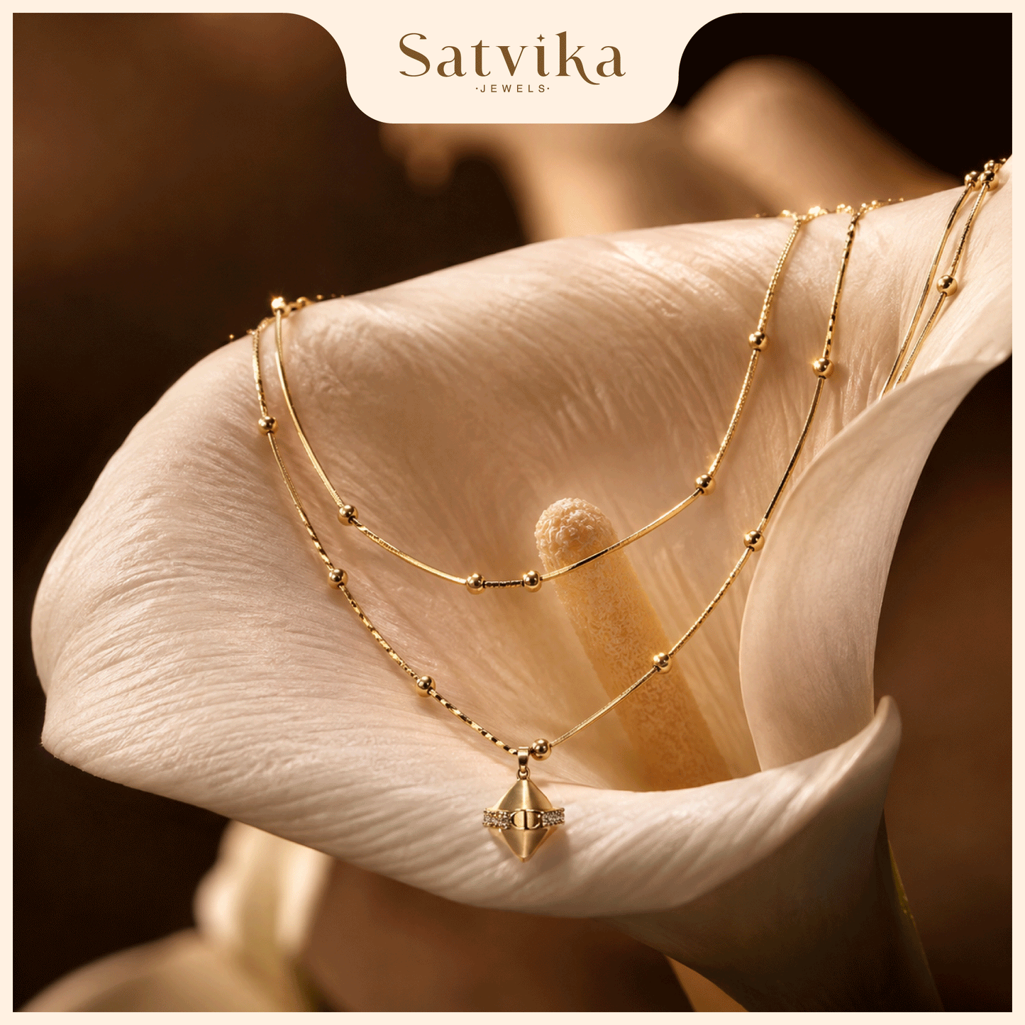 Celestial Charm Layered Pendant Necklace
