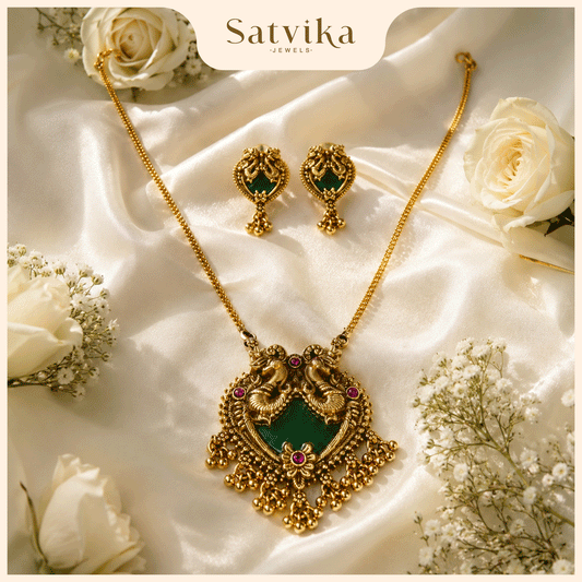 Royal Kerala Heritage Palakka Pendant