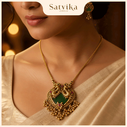 Royal Kerala Heritage Palakka Pendant