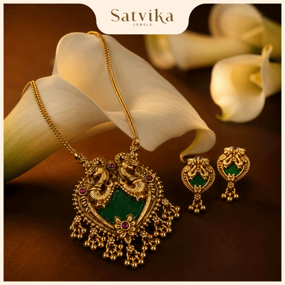 Royal Kerala Heritage Palakka Pendant