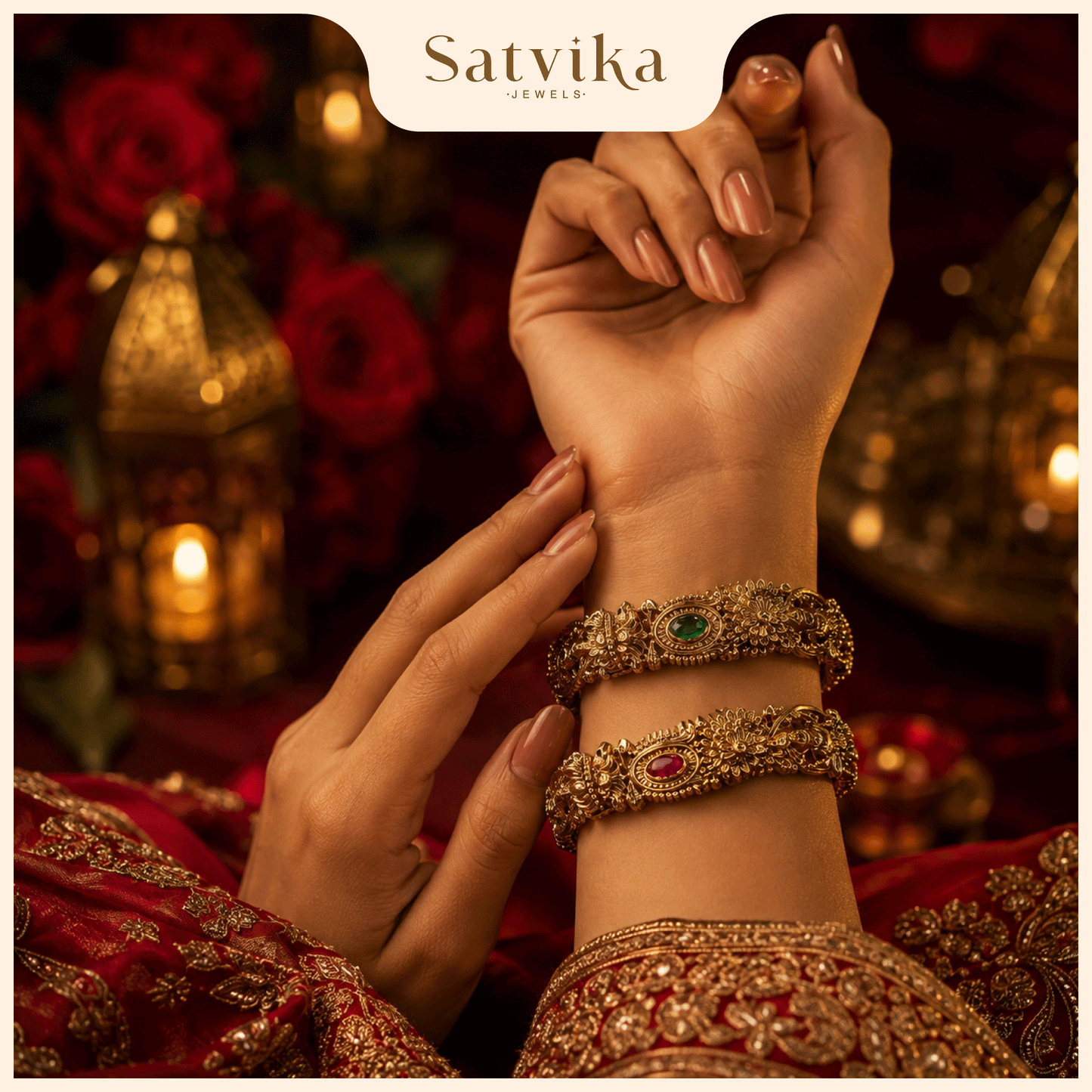 Royal Nakshi Heritage Kada Bangle