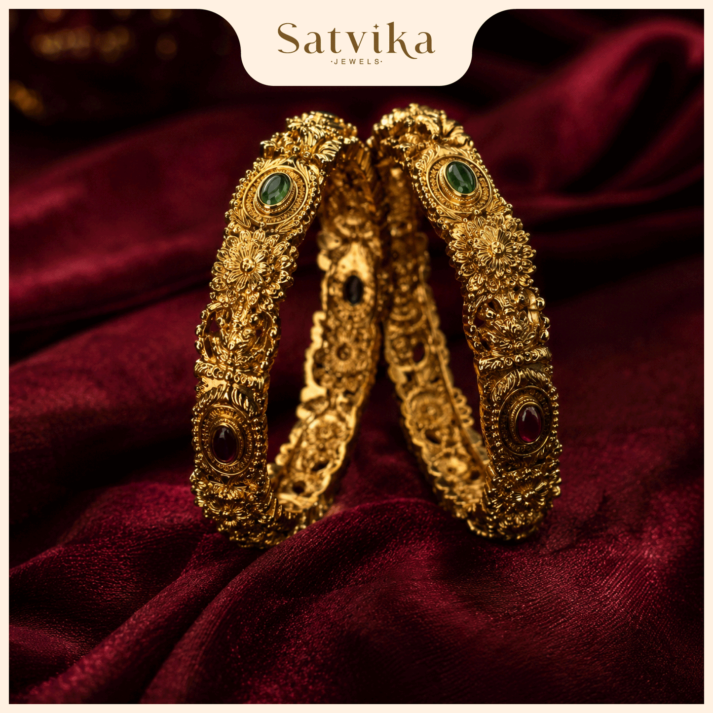 Royal Nakshi Heritage Kada Bangle