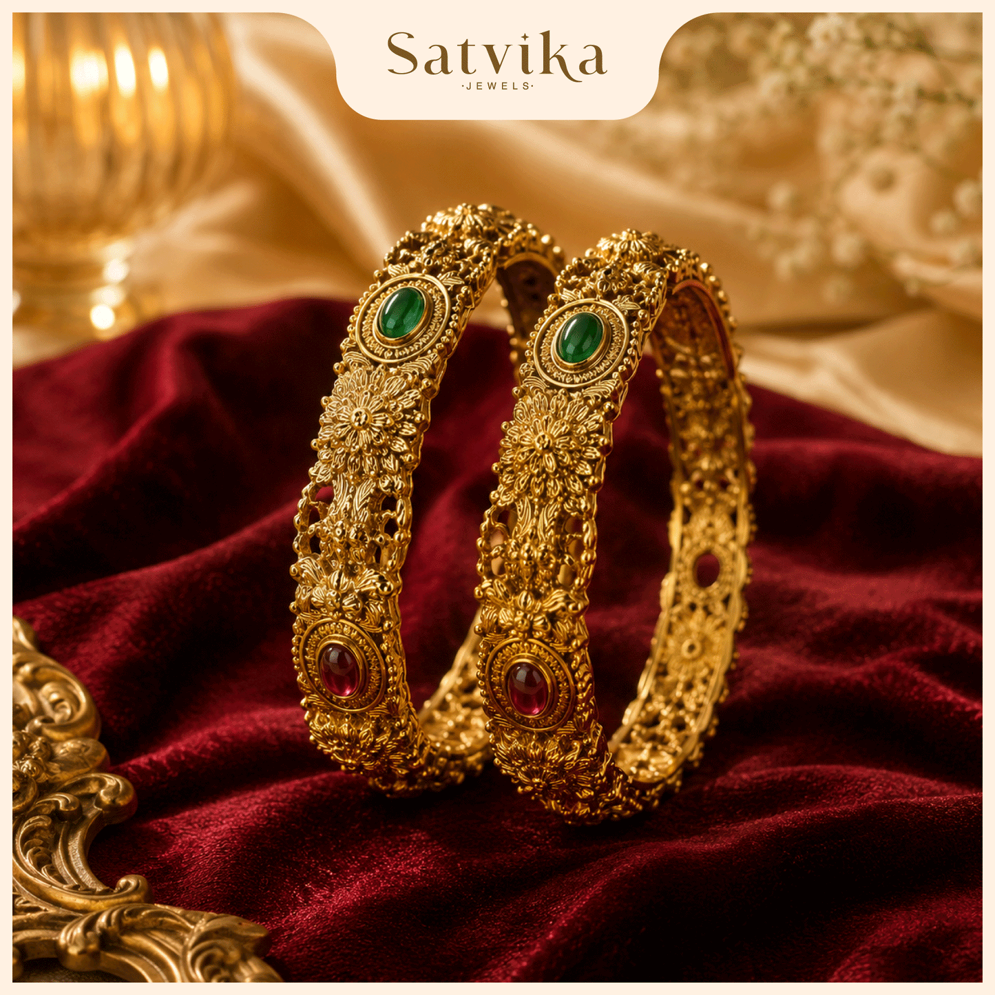 Royal Nakshi Heritage Kada Bangle